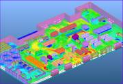 Airflow and temperature distribution in a horizontal plane of a data center  &raquo; Click to zoom ->