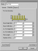 Dialog for Heat Sink Specification  &raquo; Click to zoom ->